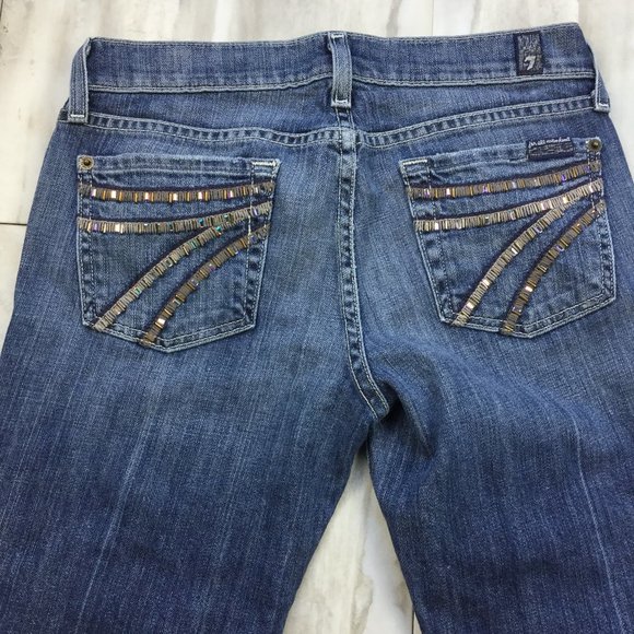 7 for all Mankind DOJO Jean 26 (inseam 30") - Picture 6 of 8